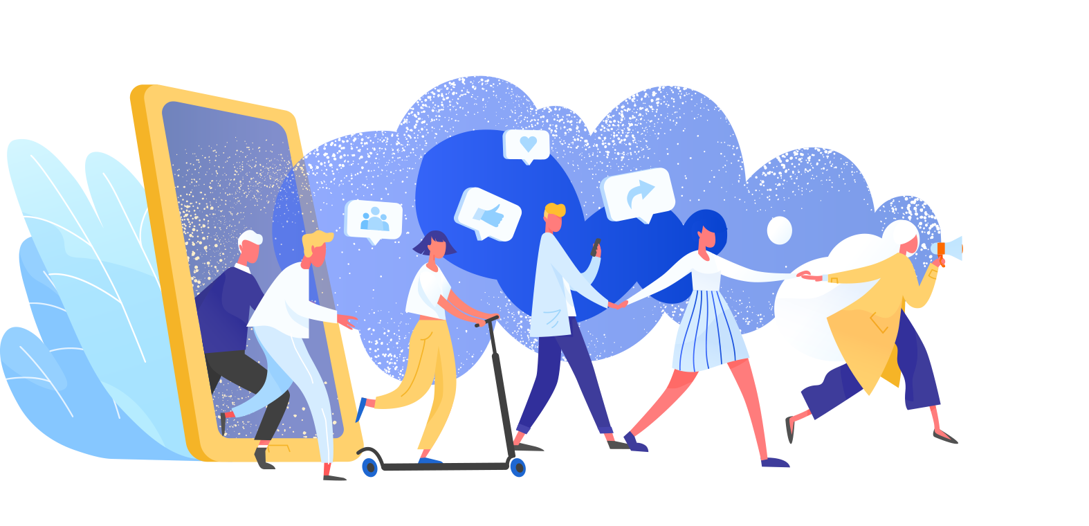 Backend Development Illustration